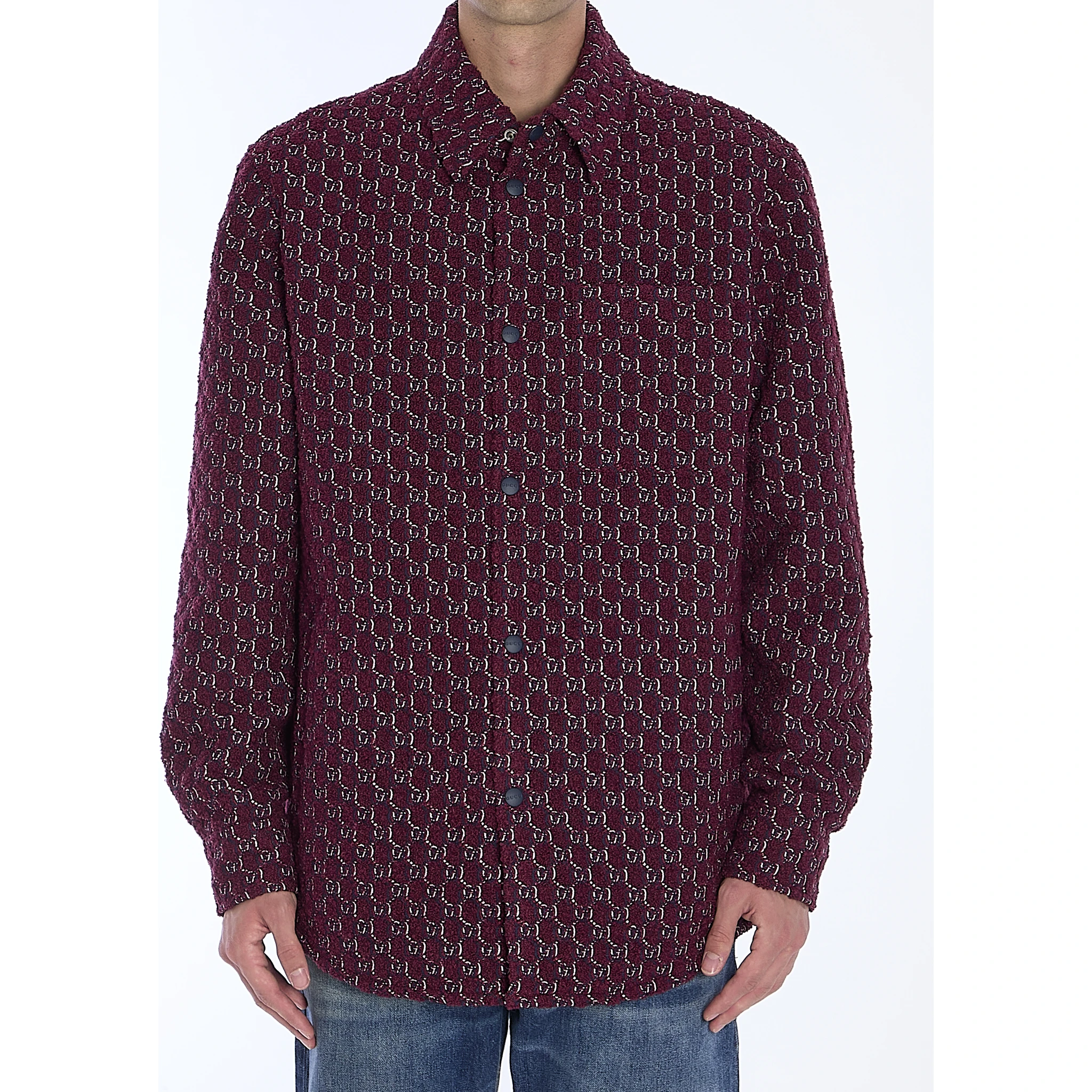 GG bouclé overshirt