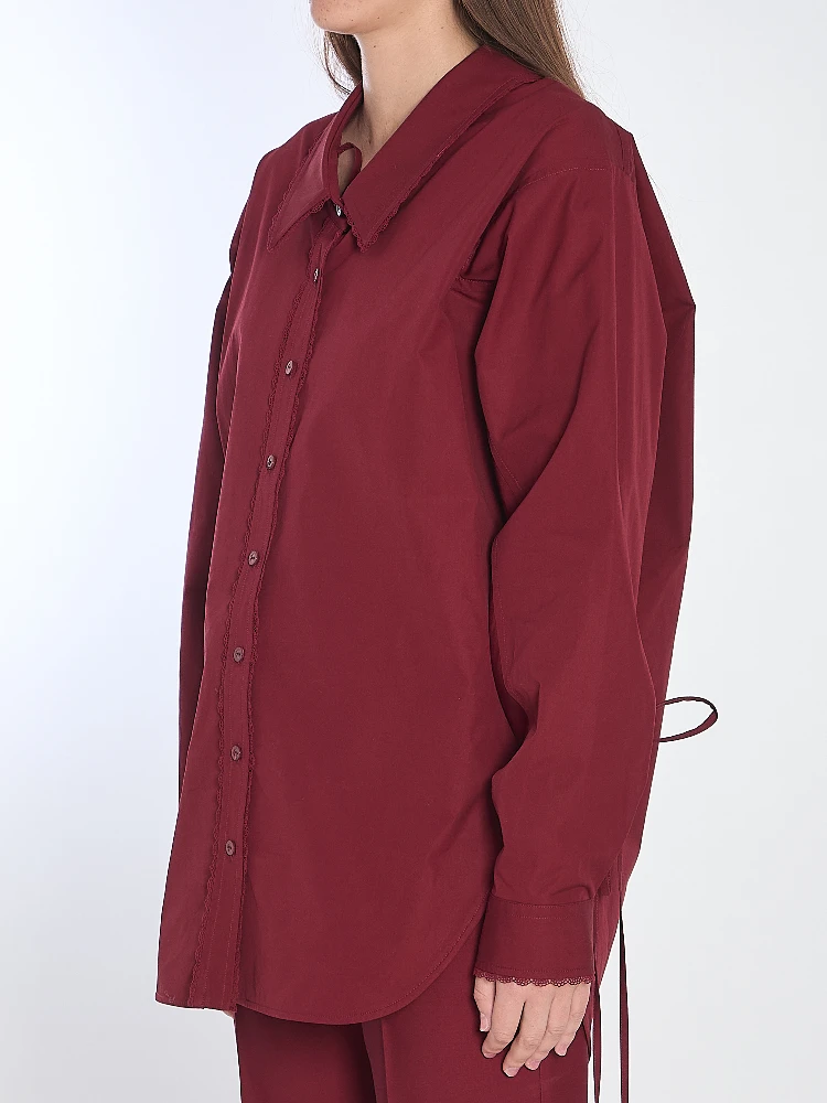 Shirt with ties alternative