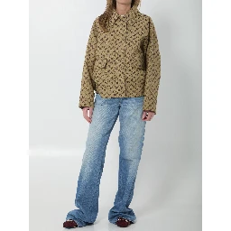 GG fabric bomber jacket