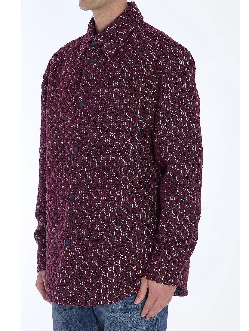 GG bouclé overshirt