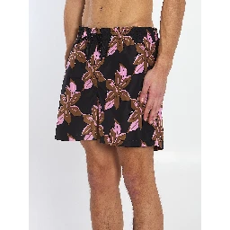 Infinity print swimsuit