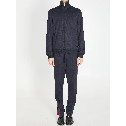 Technical jersey jacket