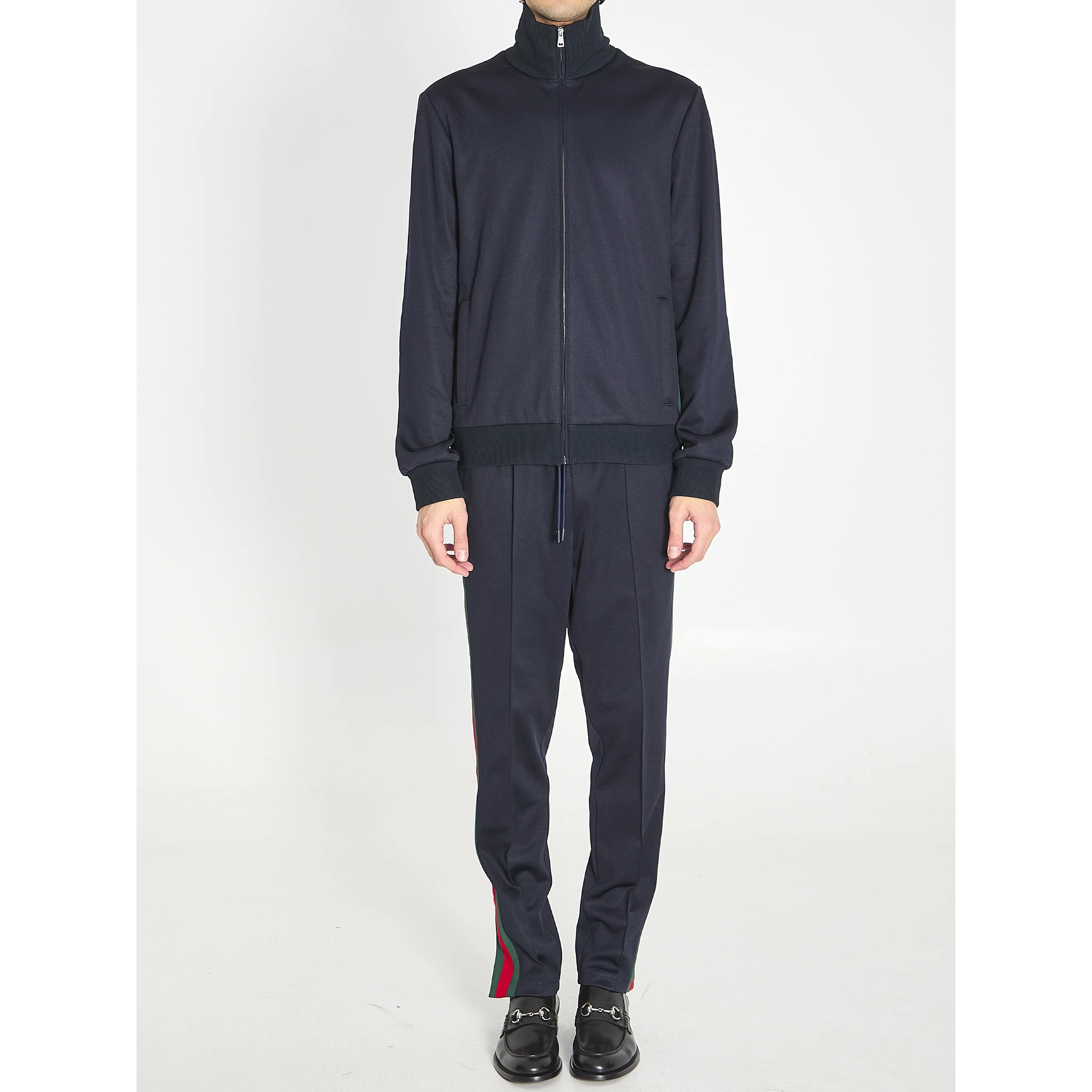 Technical jersey jacket