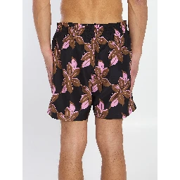 Infinity print swimsuit