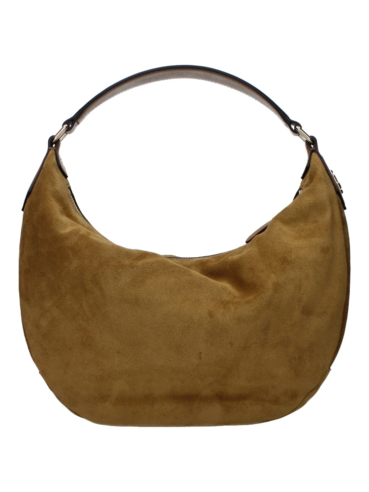 Brown Leather Shoulder Bag