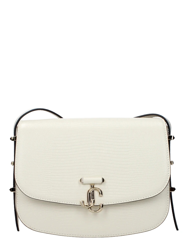 Blue Leather Crossbody Bag