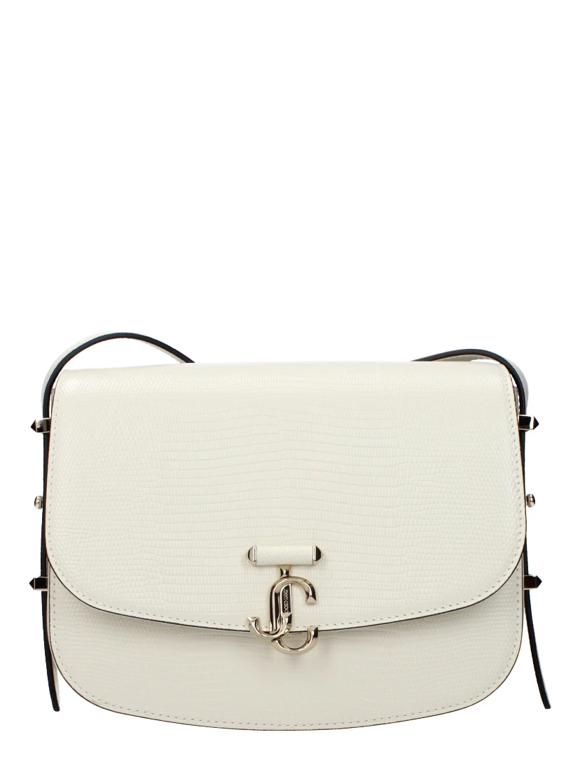 Blue Leather Crossbody Bag