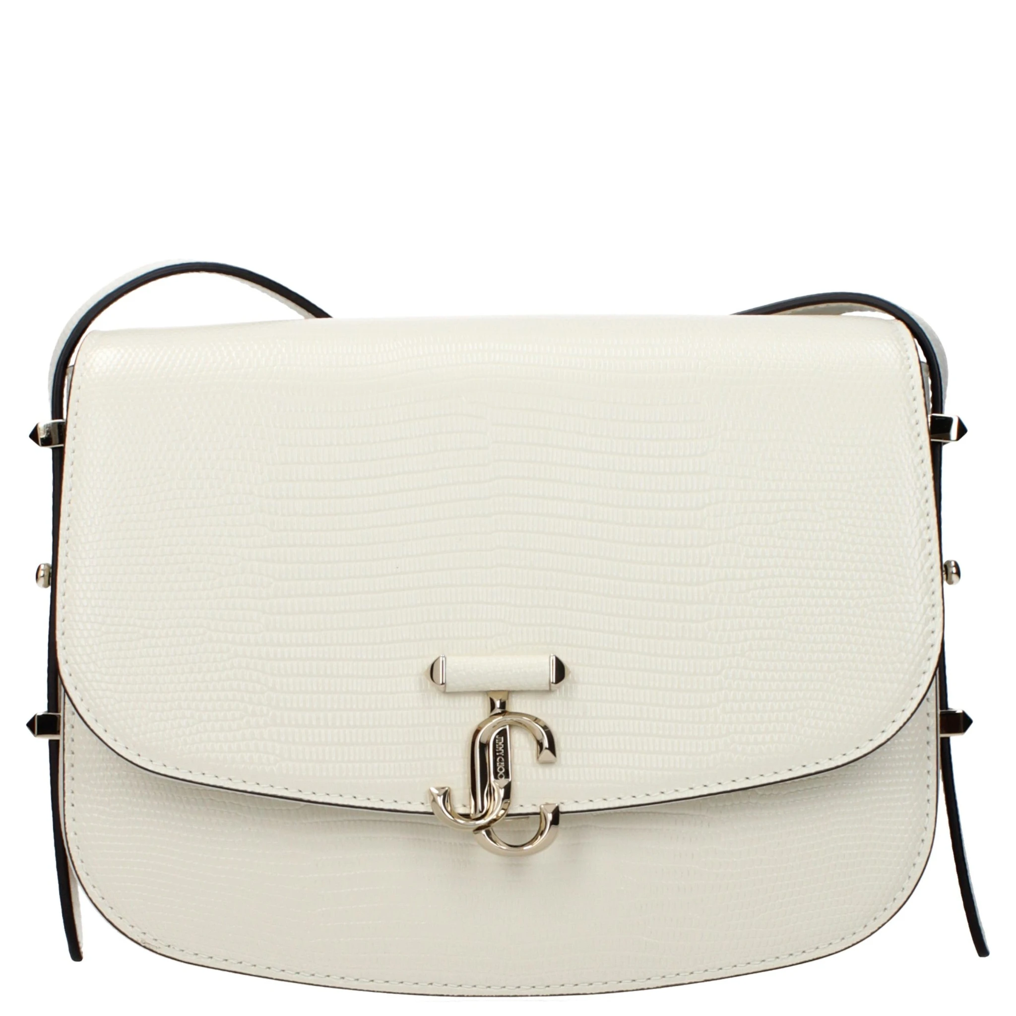 Blue Leather Crossbody Bag