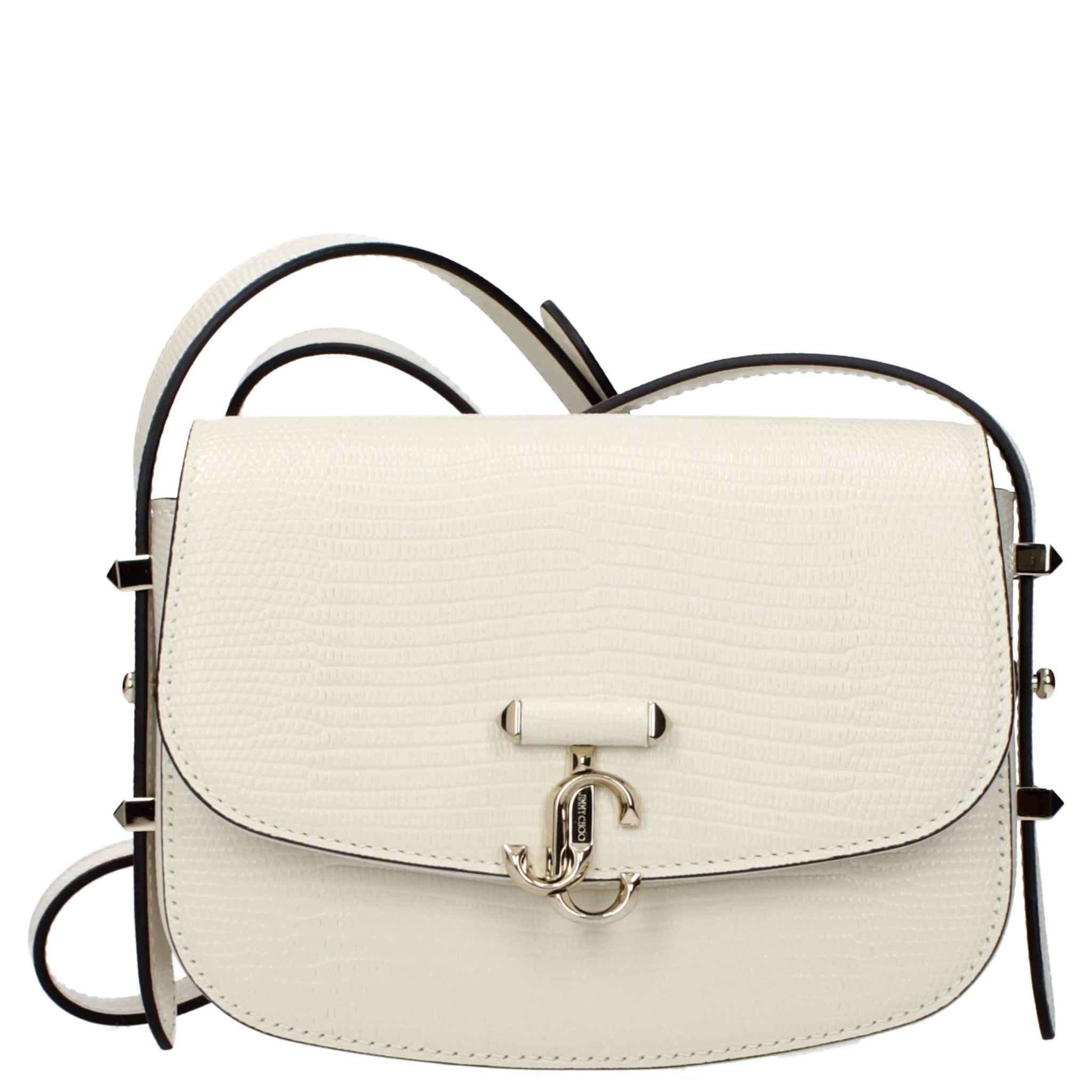 Blue Leather Shoulder Bag