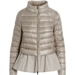 Gray Polyamide Shell Jacket