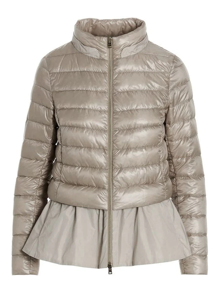 Gray Polyamide Shell Jacket