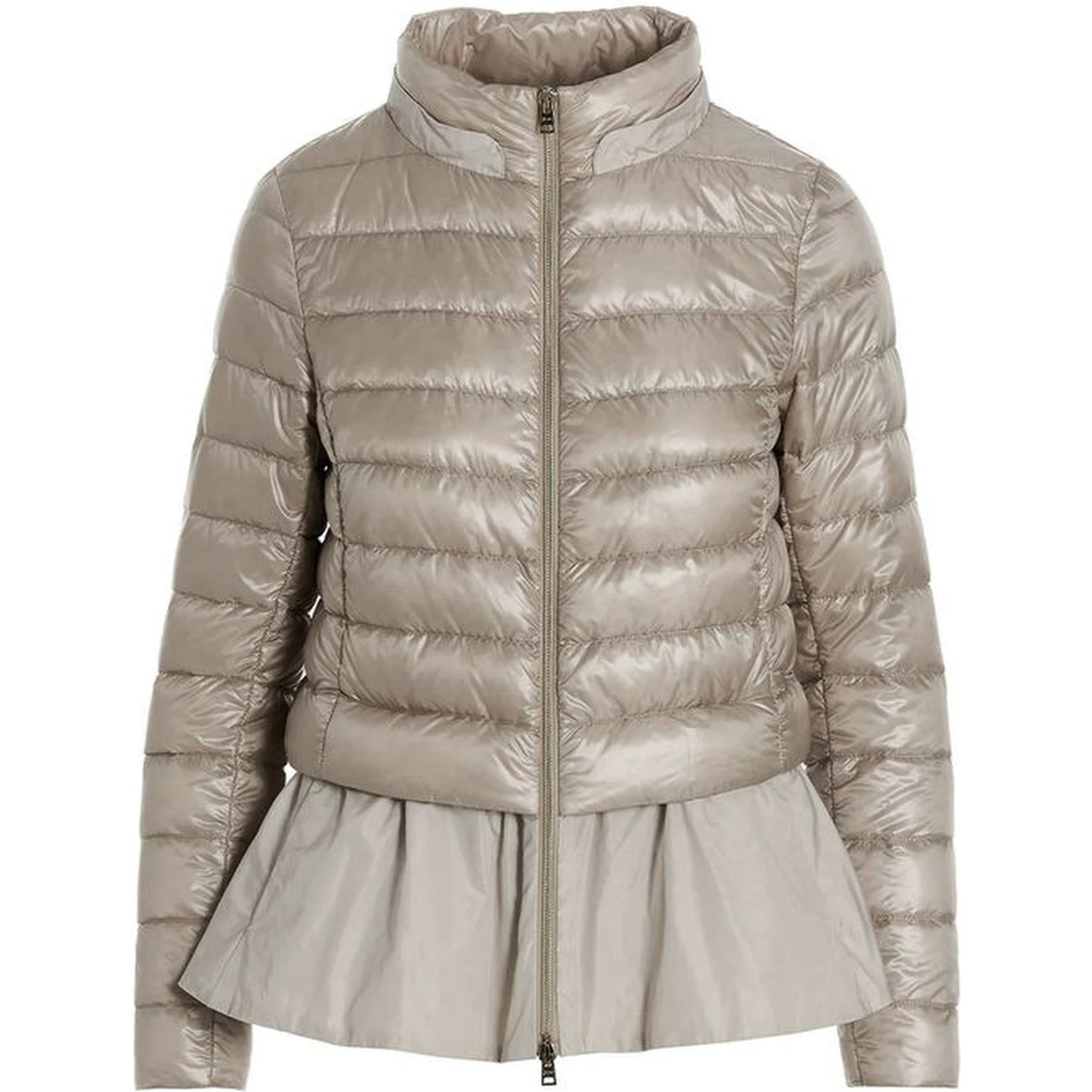 Gray Polyamide Shell Jacket