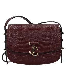 Red Leather Shoulder Bag