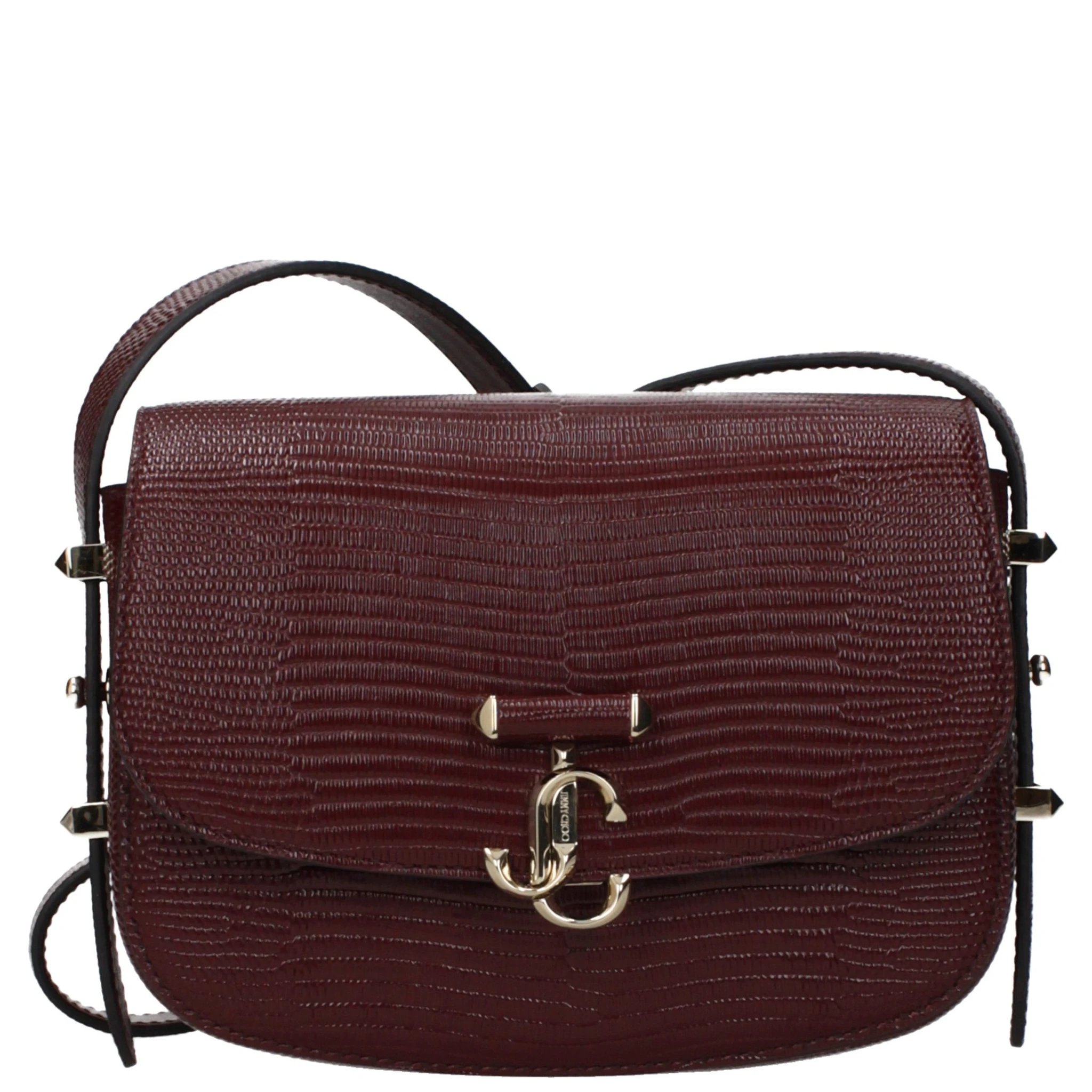 Red Leather Shoulder Bag