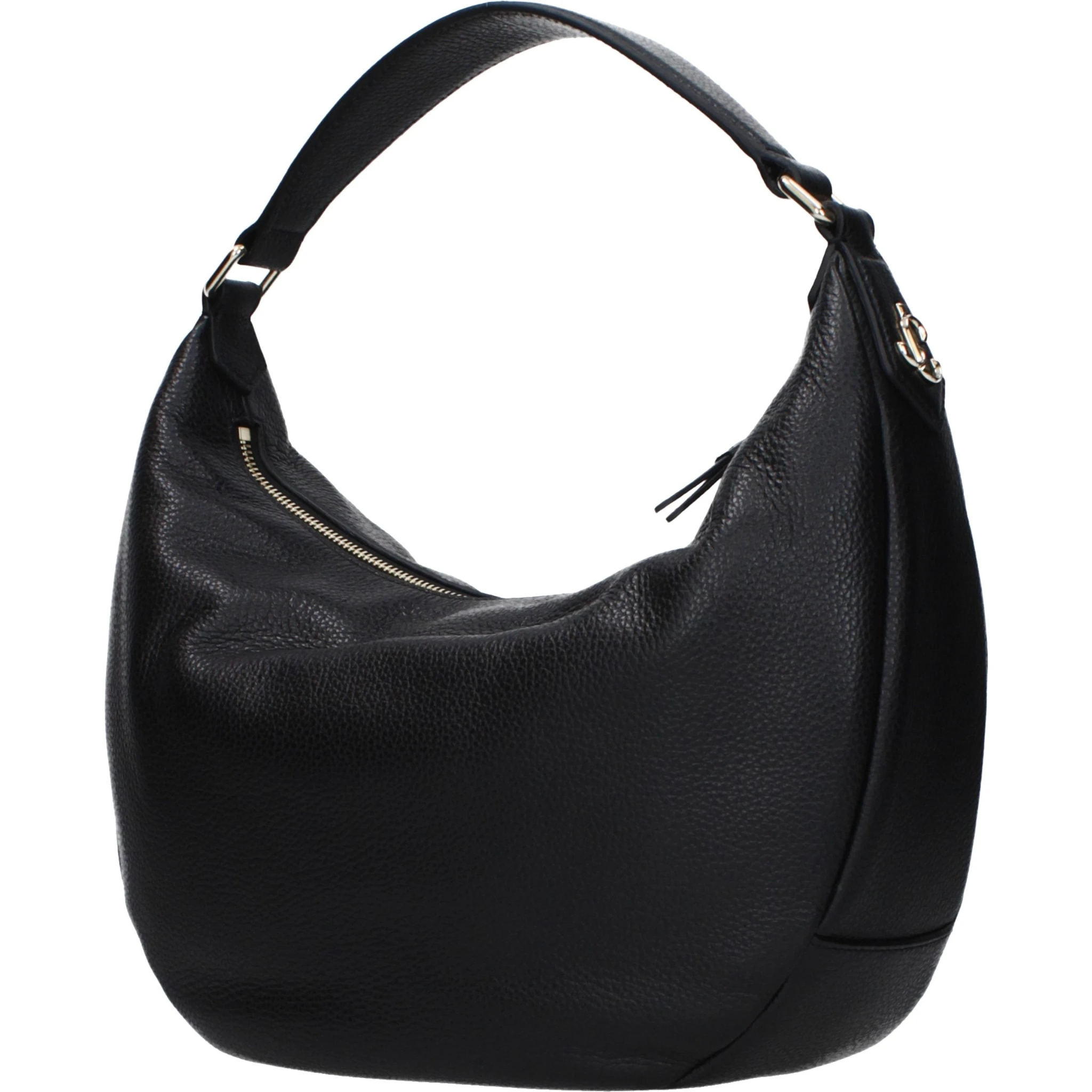 Black Leather Shoulder Bag