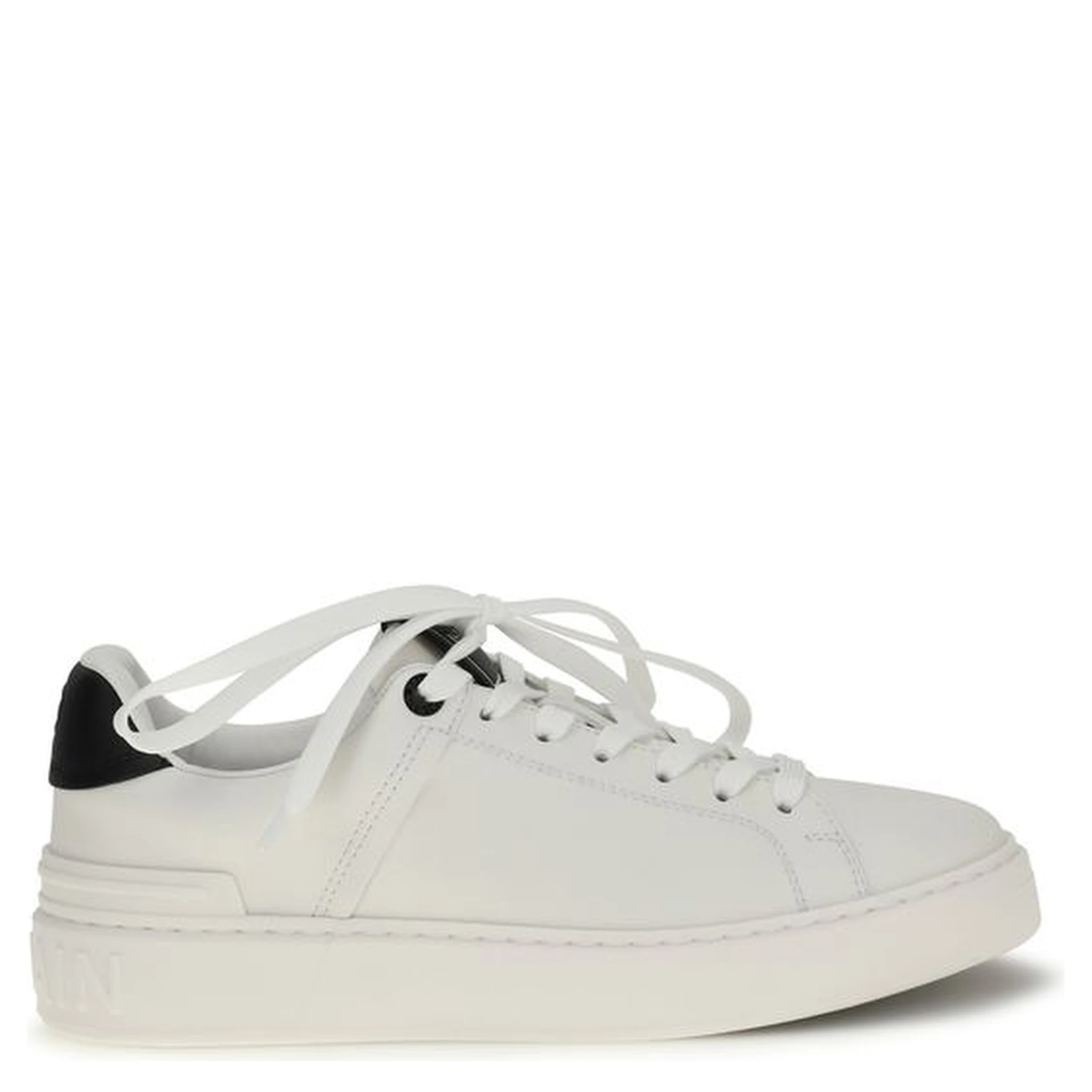 Black Calf Leather Bos Taurus Low Top Sneakers