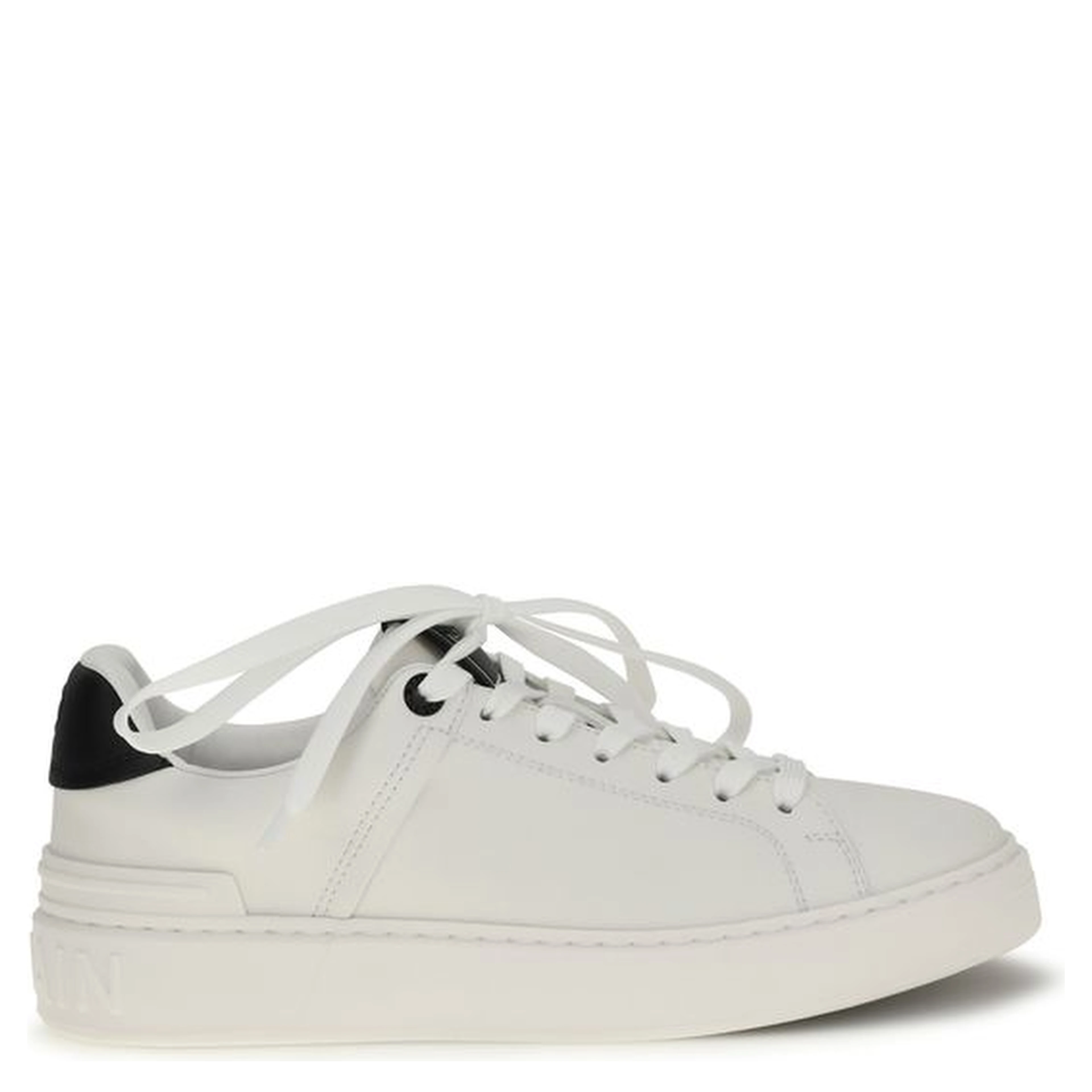 Black Calf Leather Bos Taurus Low Top Sneakers