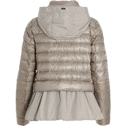 Gray Polyamide Shell Jacket
