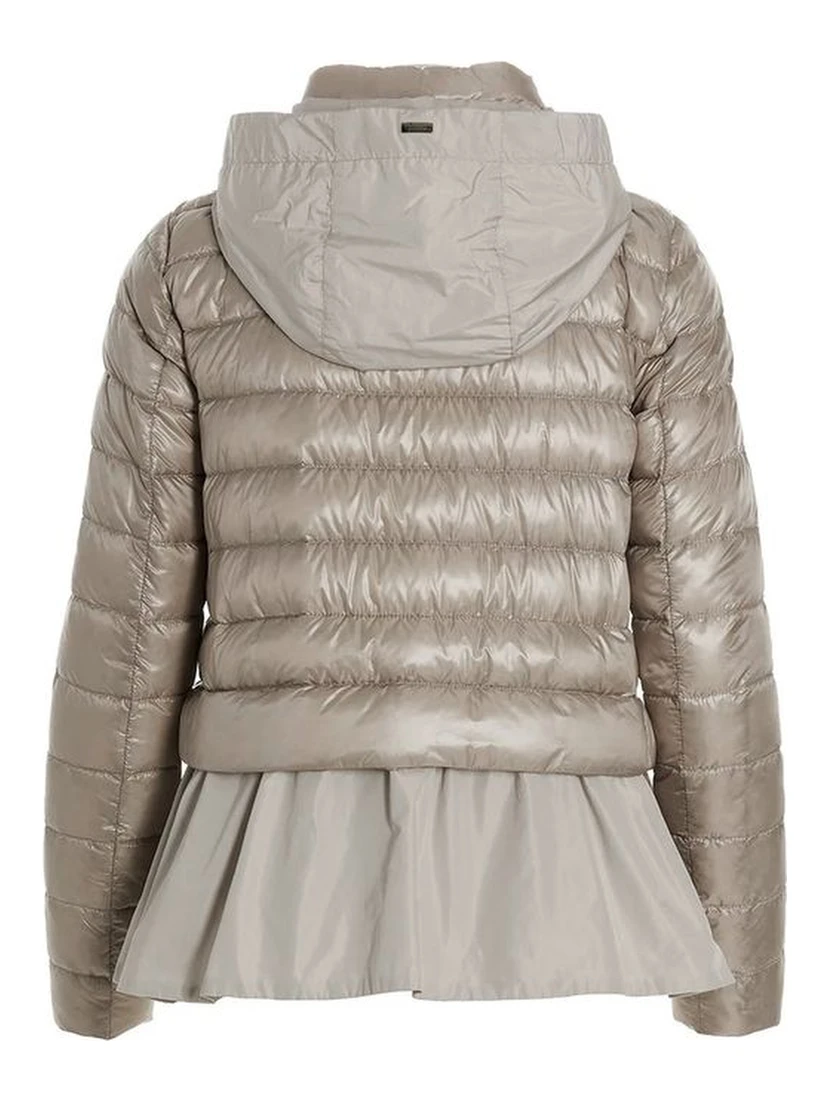 Gray Polyamide Shell Jacket