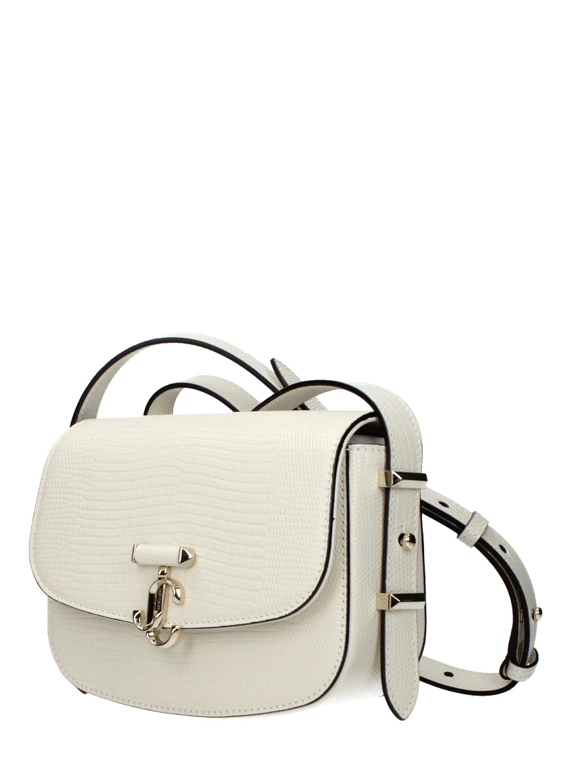 Blue Leather Shoulder Bag