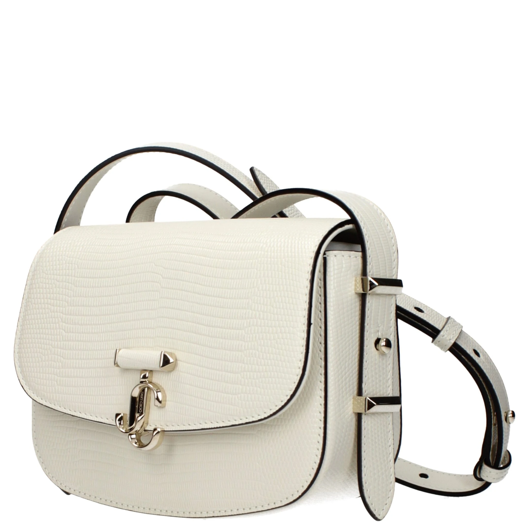 Blue Leather Shoulder Bag