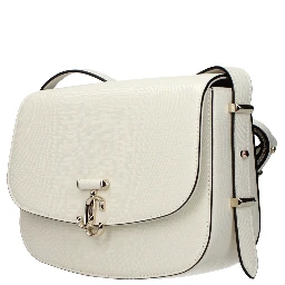 Blue Leather Crossbody Bag