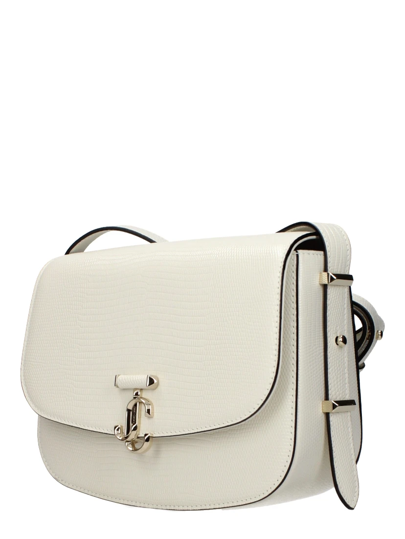 Blue Leather Crossbody Bag