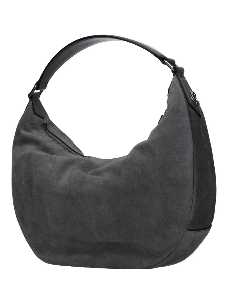 Gray Leather Shoulder Bag alternative