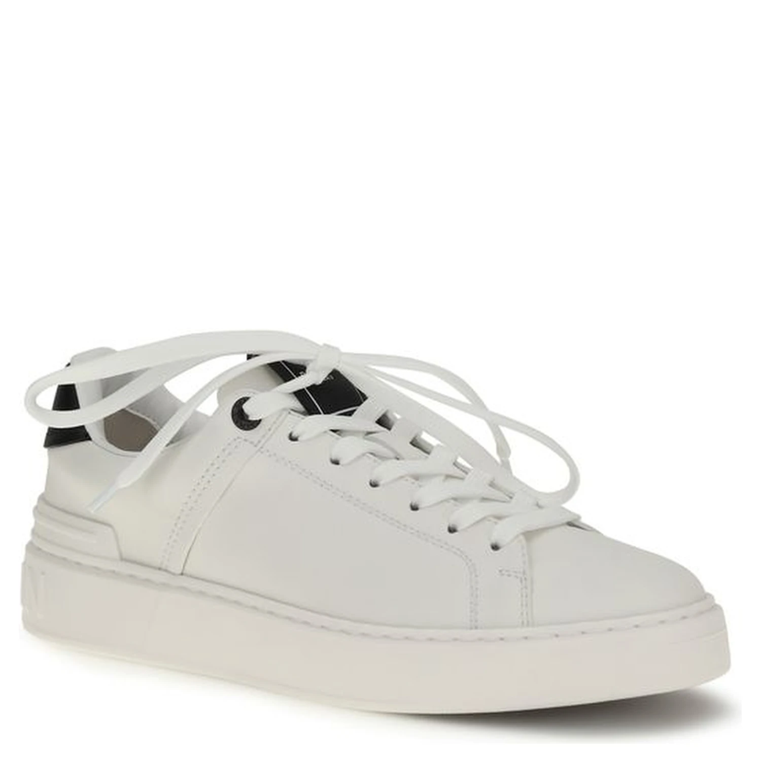 Black Calf Leather Bos Taurus Low Top Sneakers
