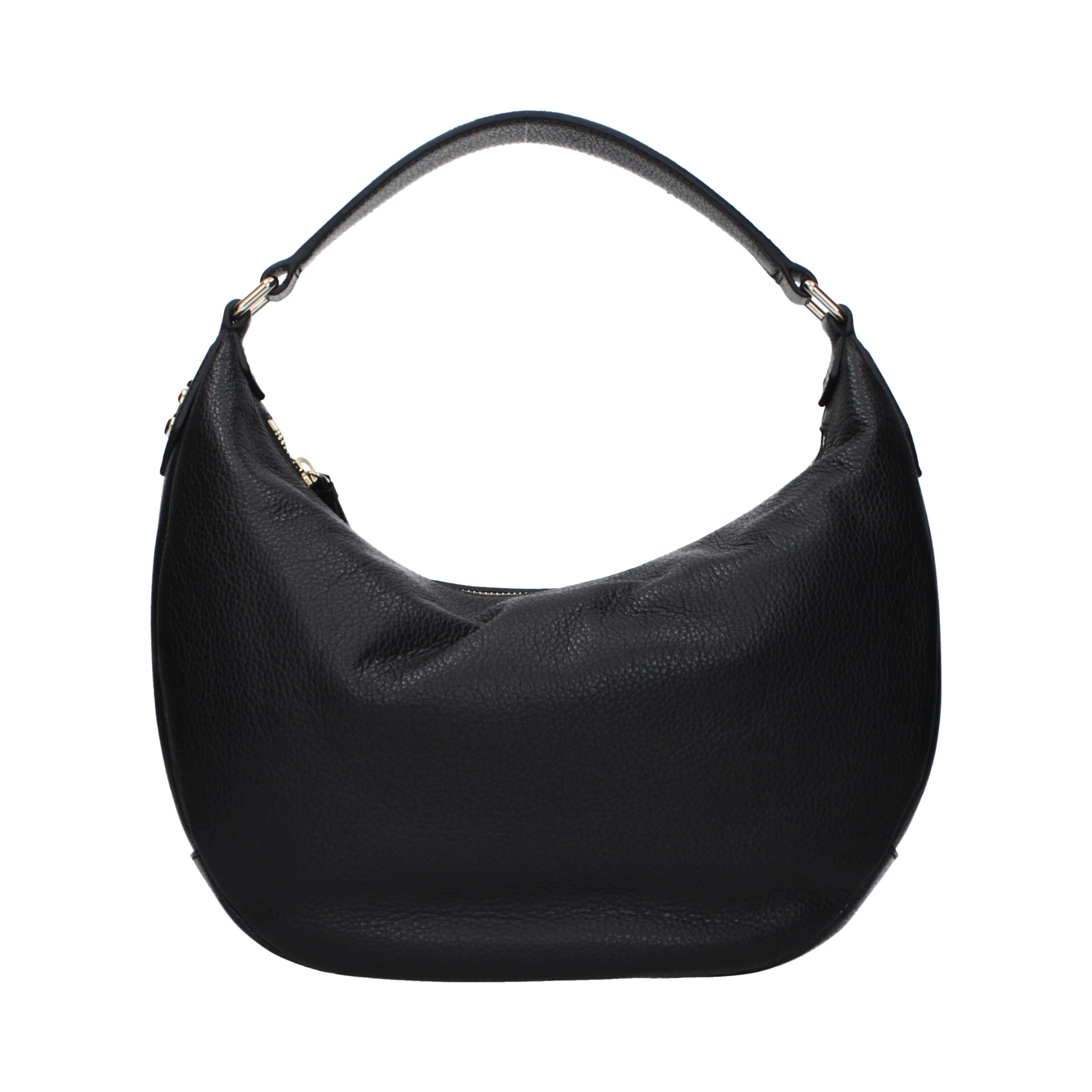 Black Leather Shoulder Bag