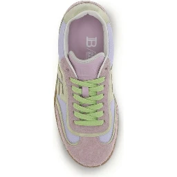 Multicolor Calf Leather Bos Taurus Athletic Sneakers