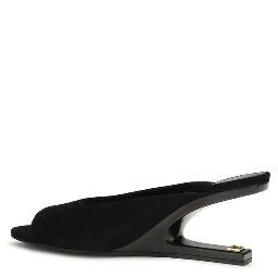 Black Calf Leather Bos Taurus Mules