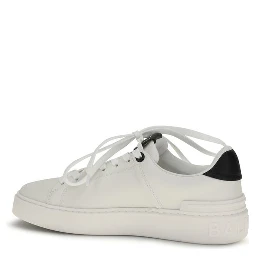 Black Calf Leather Bos Taurus Low Top Sneakers