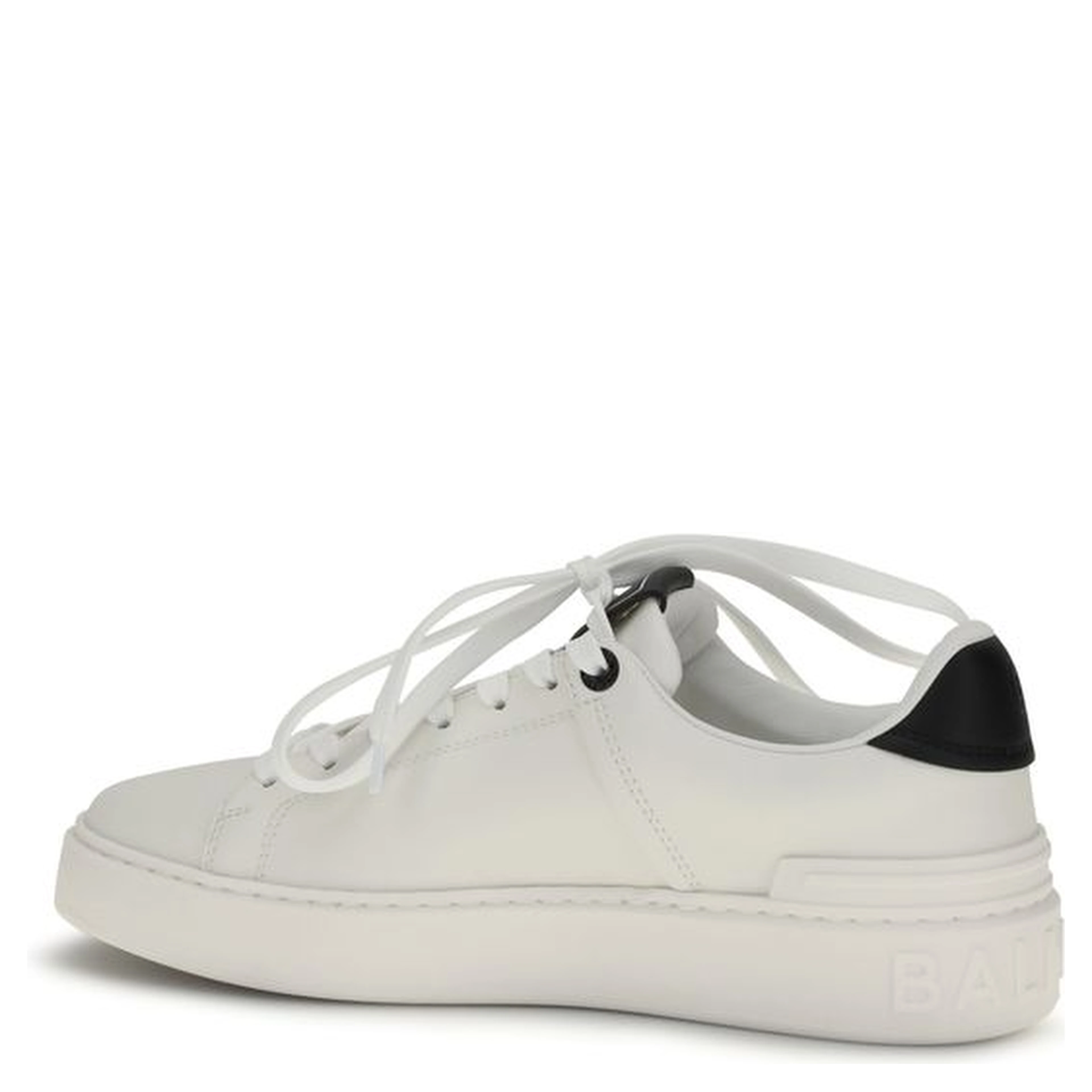 Black Calf Leather Bos Taurus Low Top Sneakers