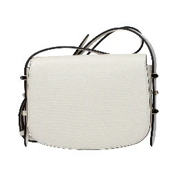 Blue Leather Shoulder Bag