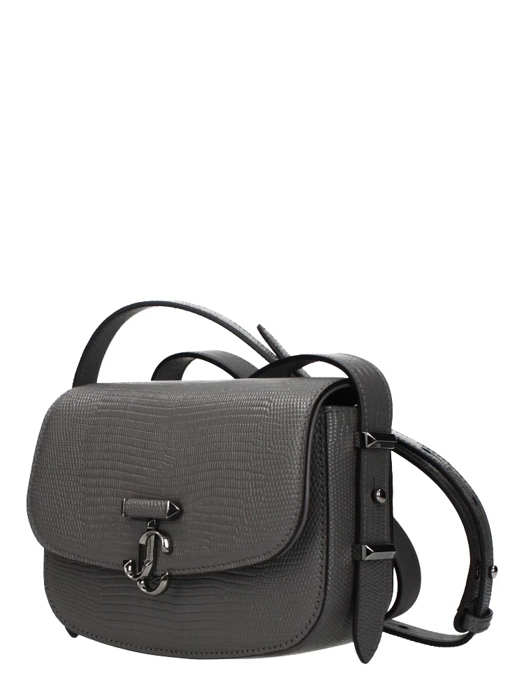 Gray Leather Shoulder Bag alternative