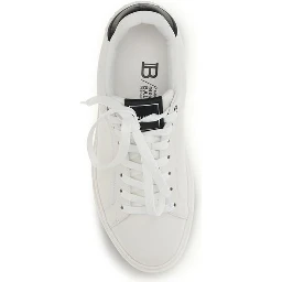 Black Calf Leather Bos Taurus Low Top Sneakers
