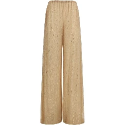 Multicolor Polyester Casual Pants