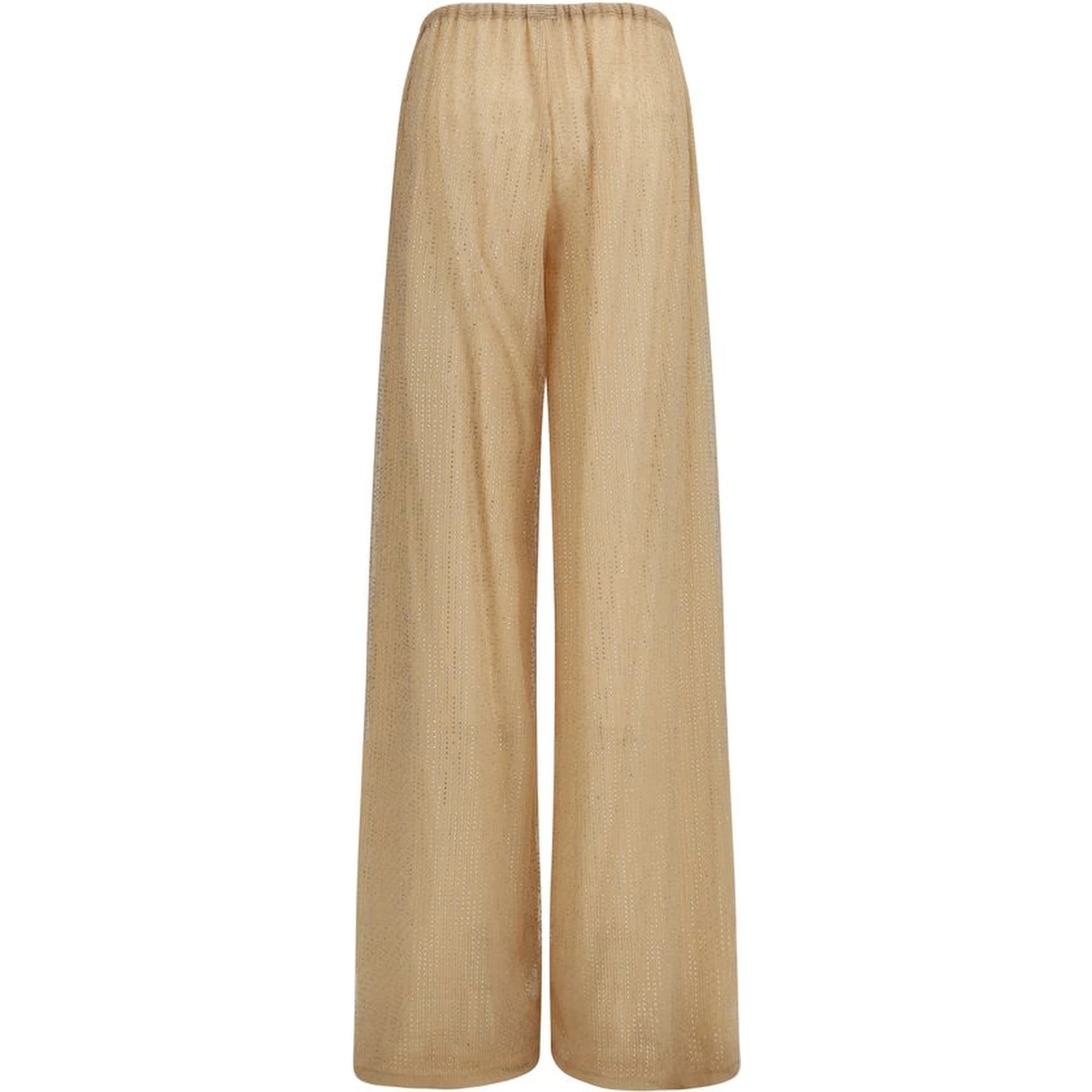 Multicolor Polyester Casual Pants