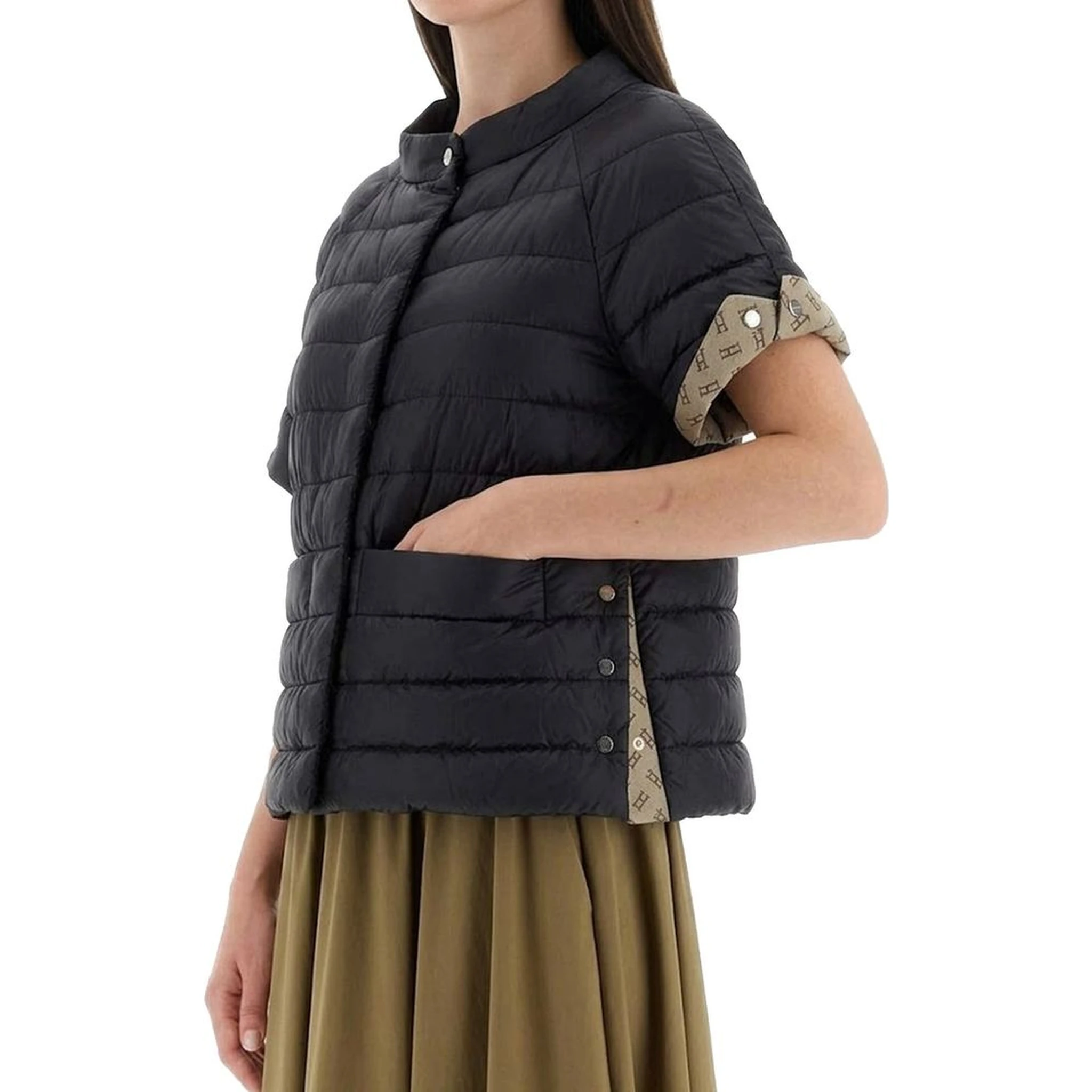 Black Polyamide Clothing