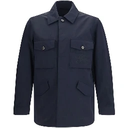 Blue Polyamide Coat