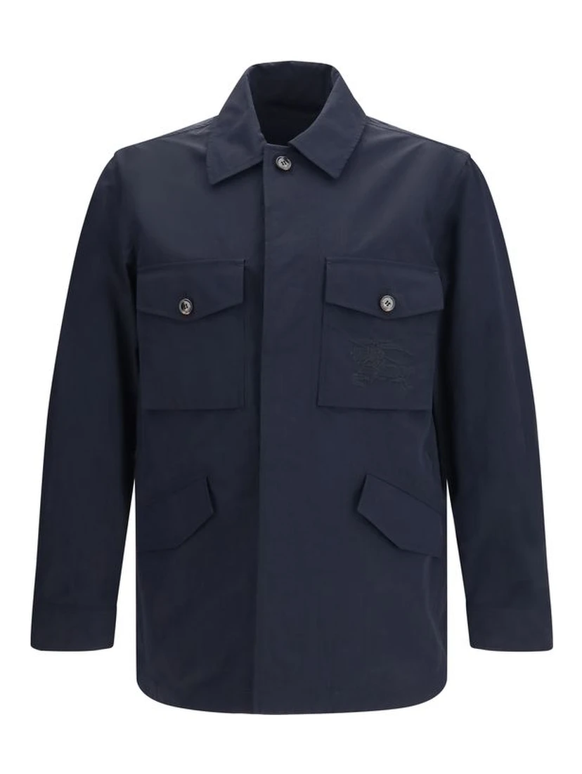 Blue Polyamide Coat