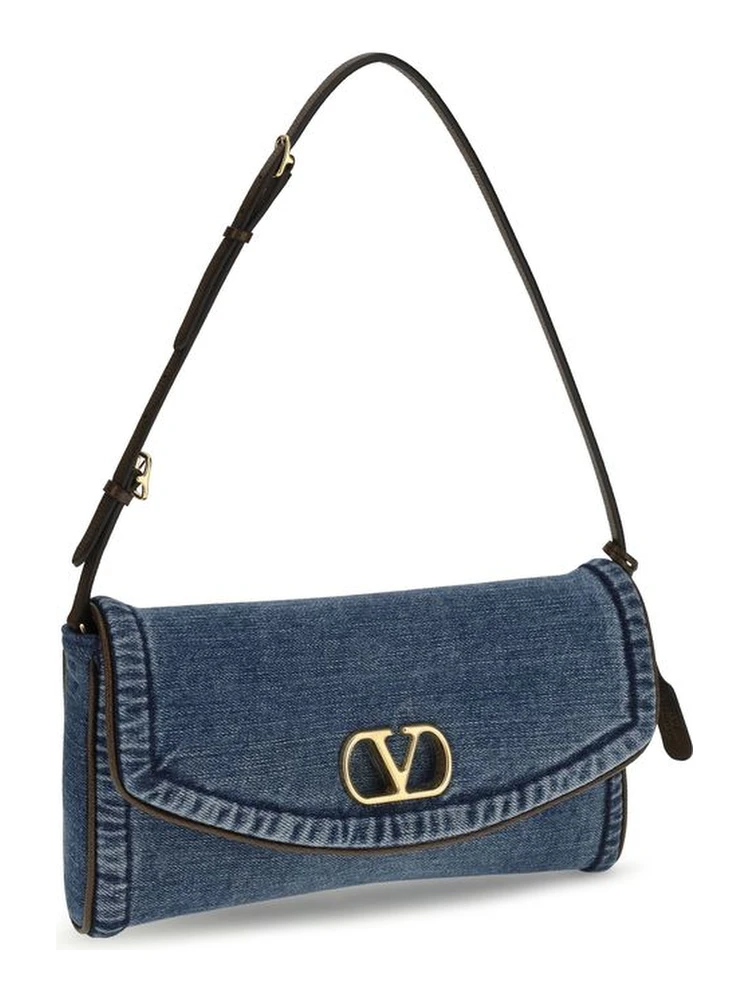 Blue Cotton Shoulder Bag alternative