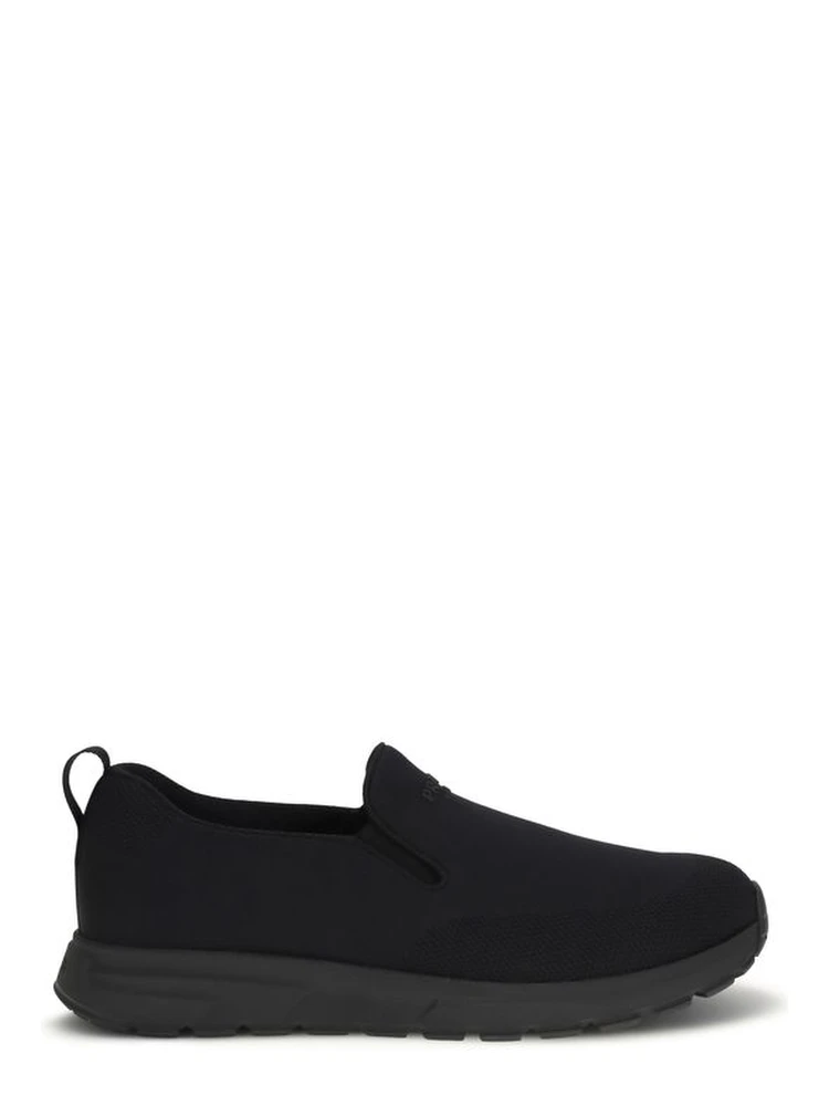 Black Recycled Polyamide Sneakers
