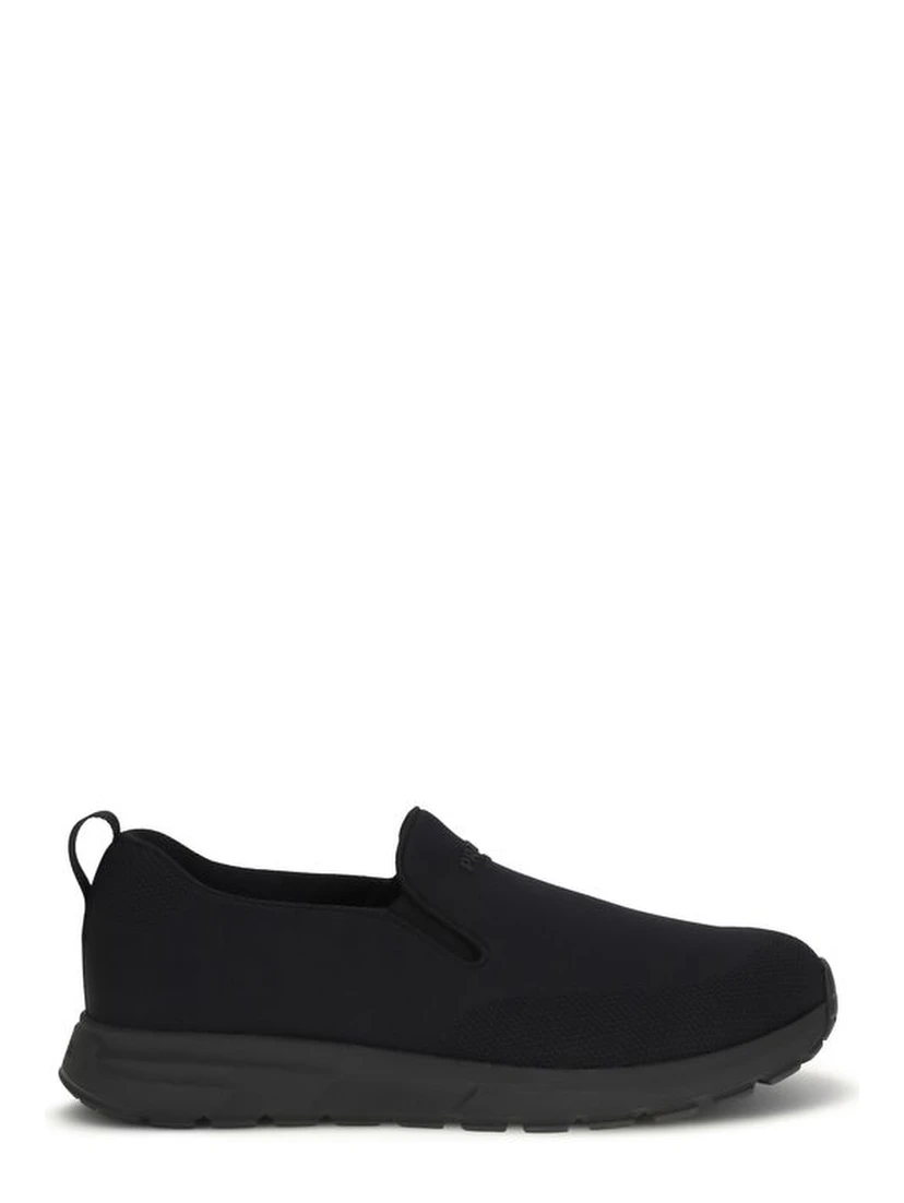 Black Recycled Polyamide Sneakers