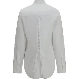 White Cotton Dress Shirt