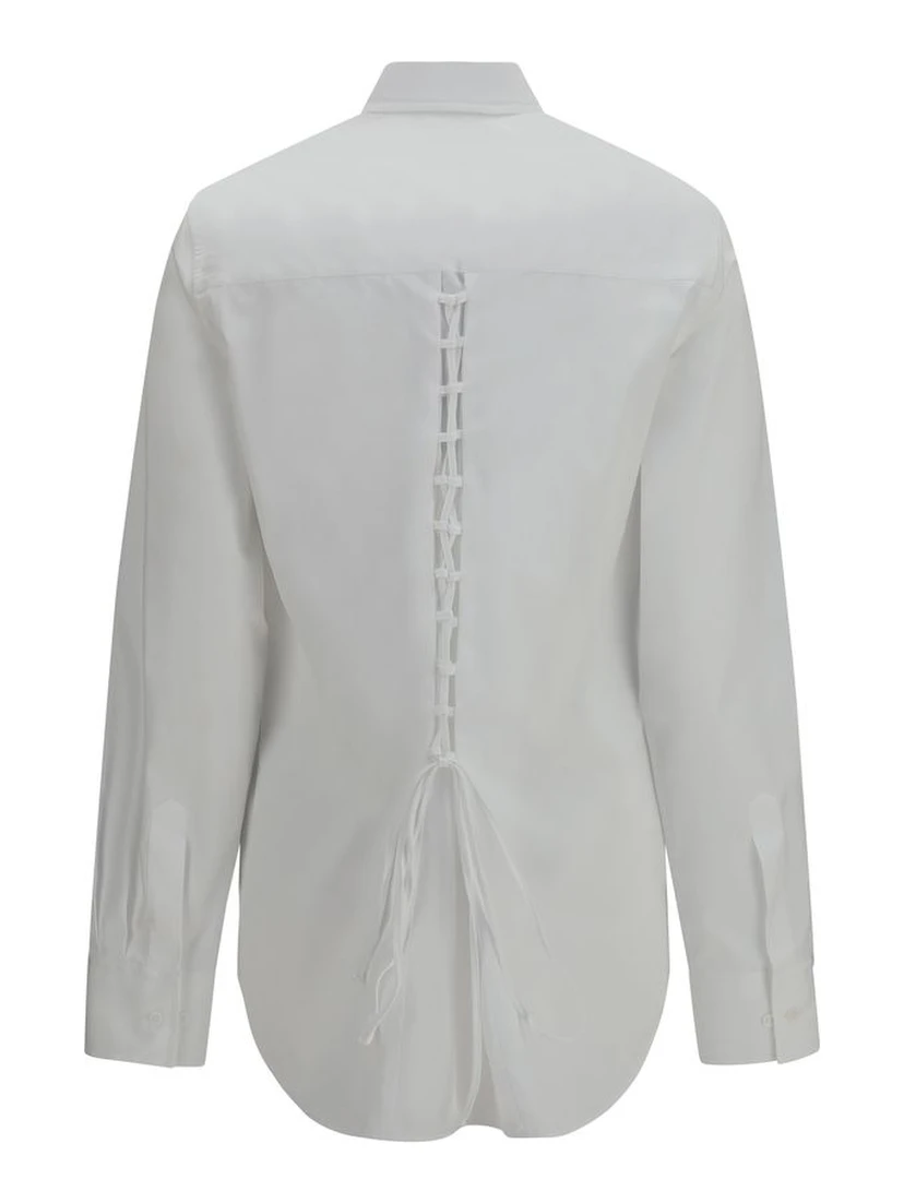 White Cotton Dress Shirt