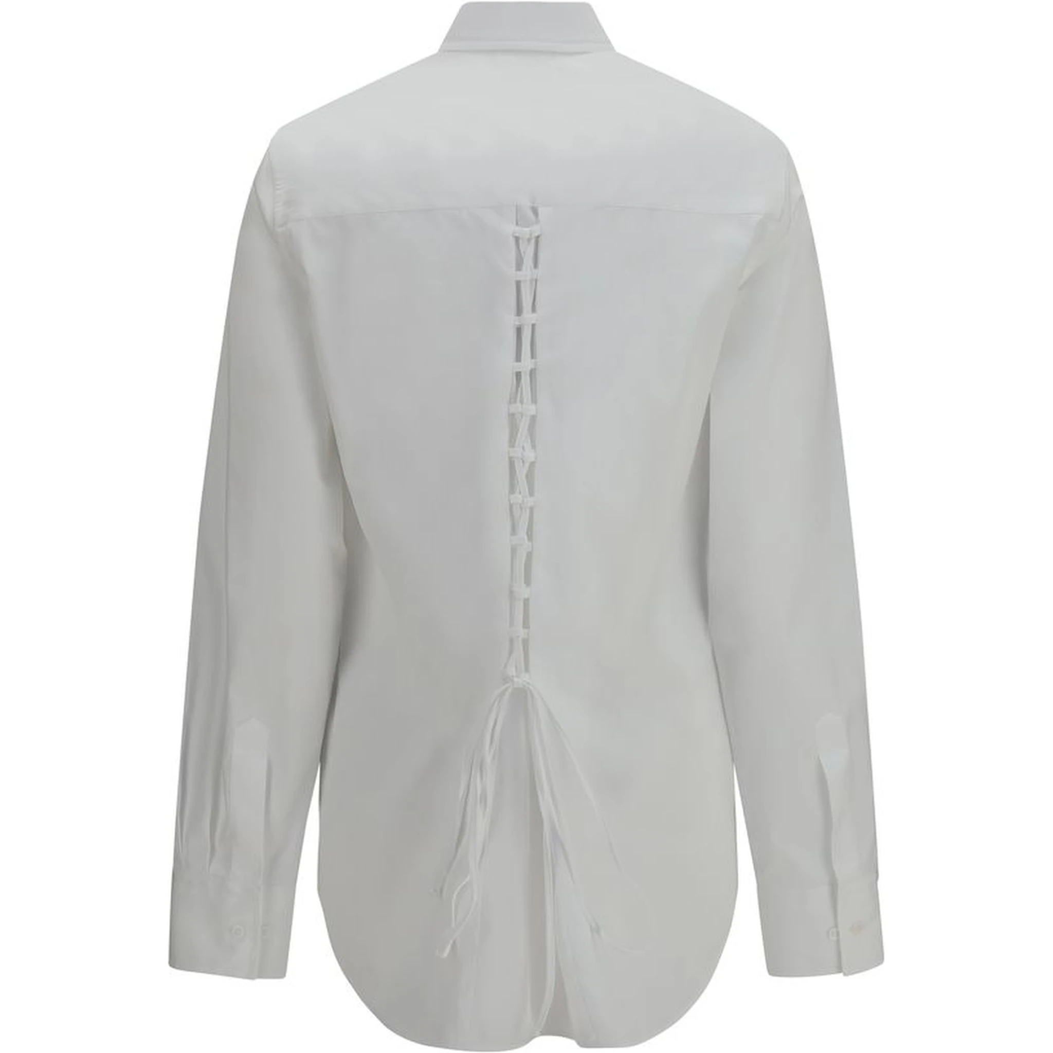 White Cotton Dress Shirt