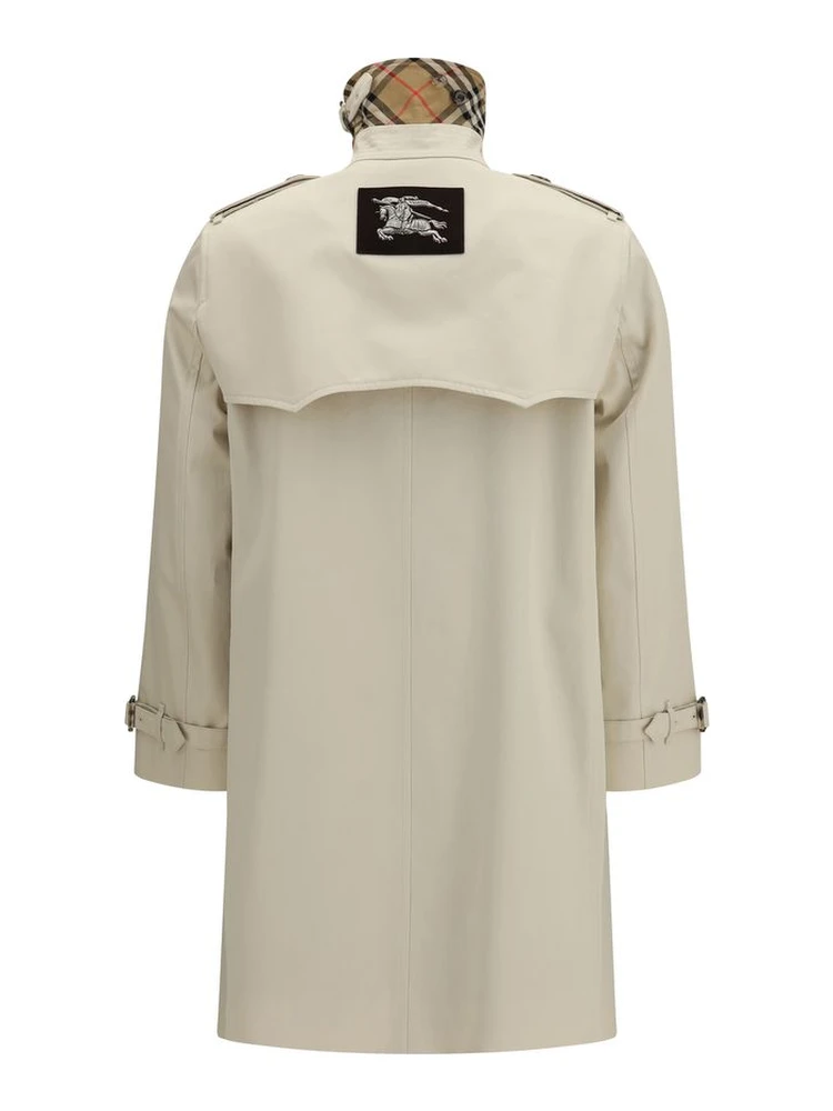 Beige Cotton Trench Coat alternative