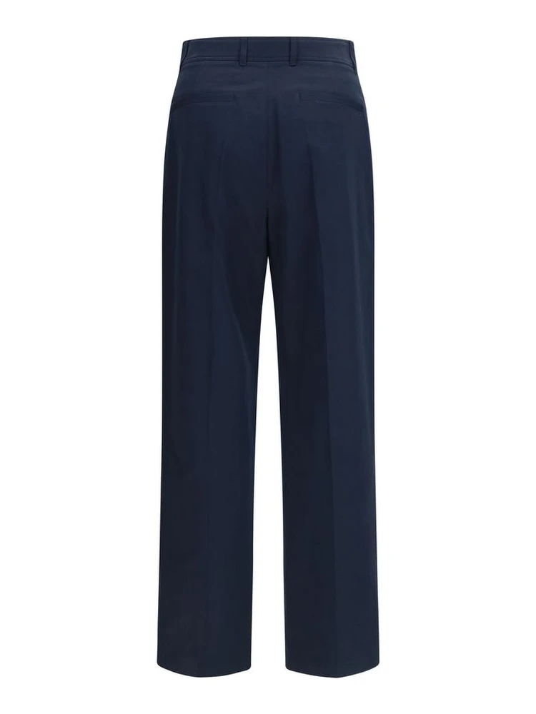 Blue Cotton Casual Pants alternative